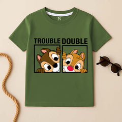 Double Trobule Olive Green Shirt