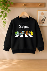 The Startres Black Sweatshirt For Kids