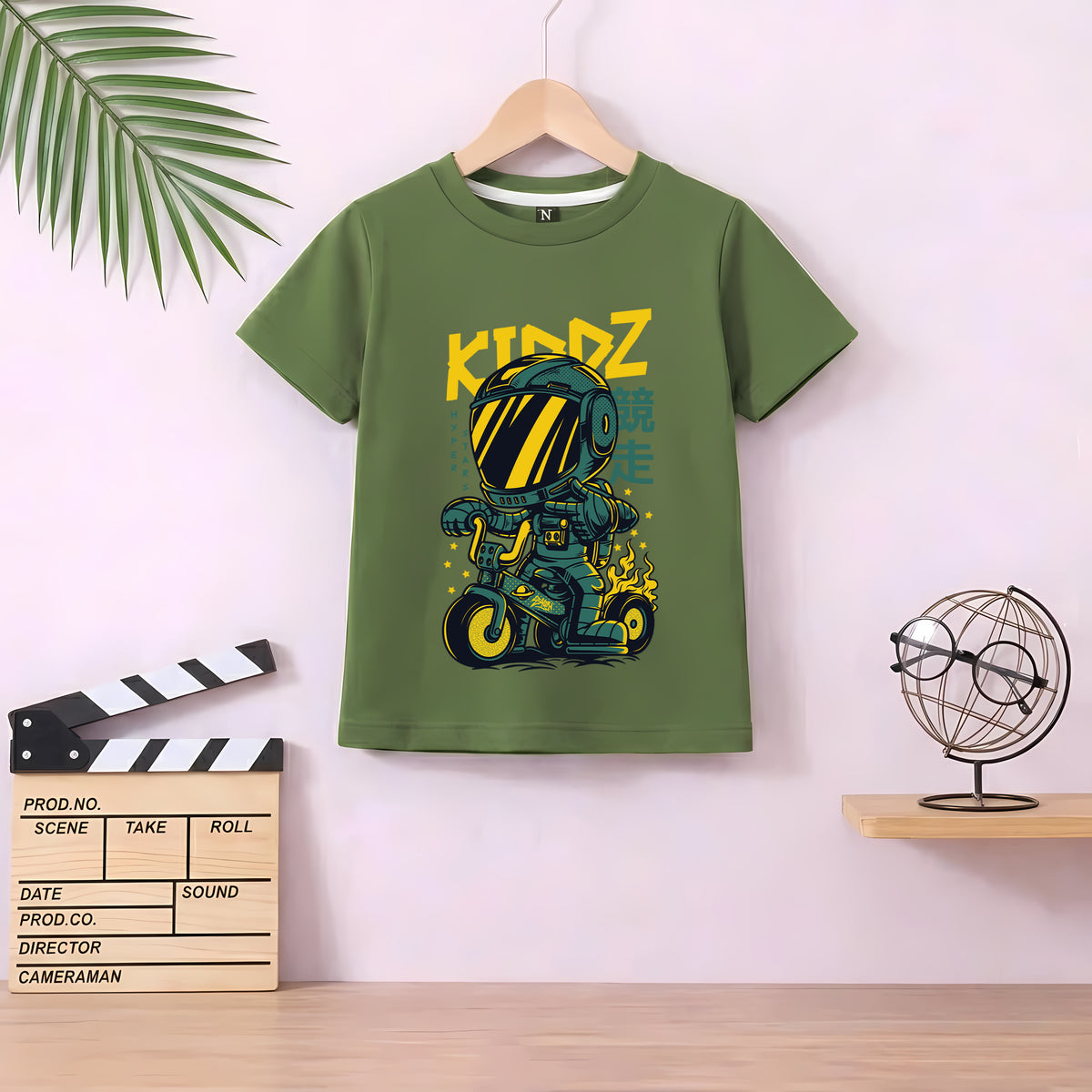 Kiddz Olive Green Shirt