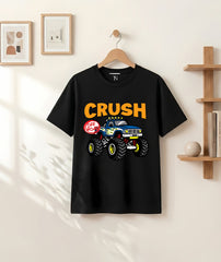 CRUSH Truck Cool Boy Black Shirt