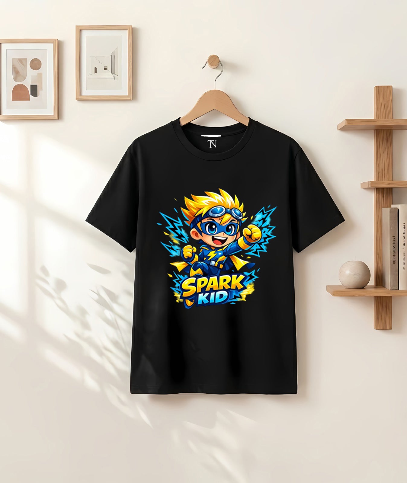 Spark Kids Black Shirt